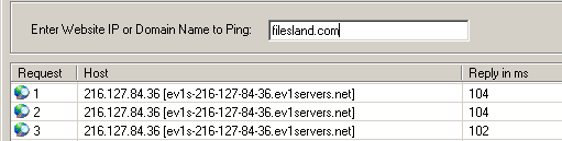 Ping Output