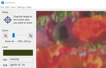 AreaZoom screenshot