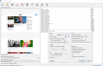 Website Thumbnail Capture screenshot