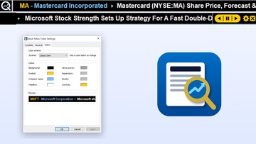 Stock News Ticker screenshot